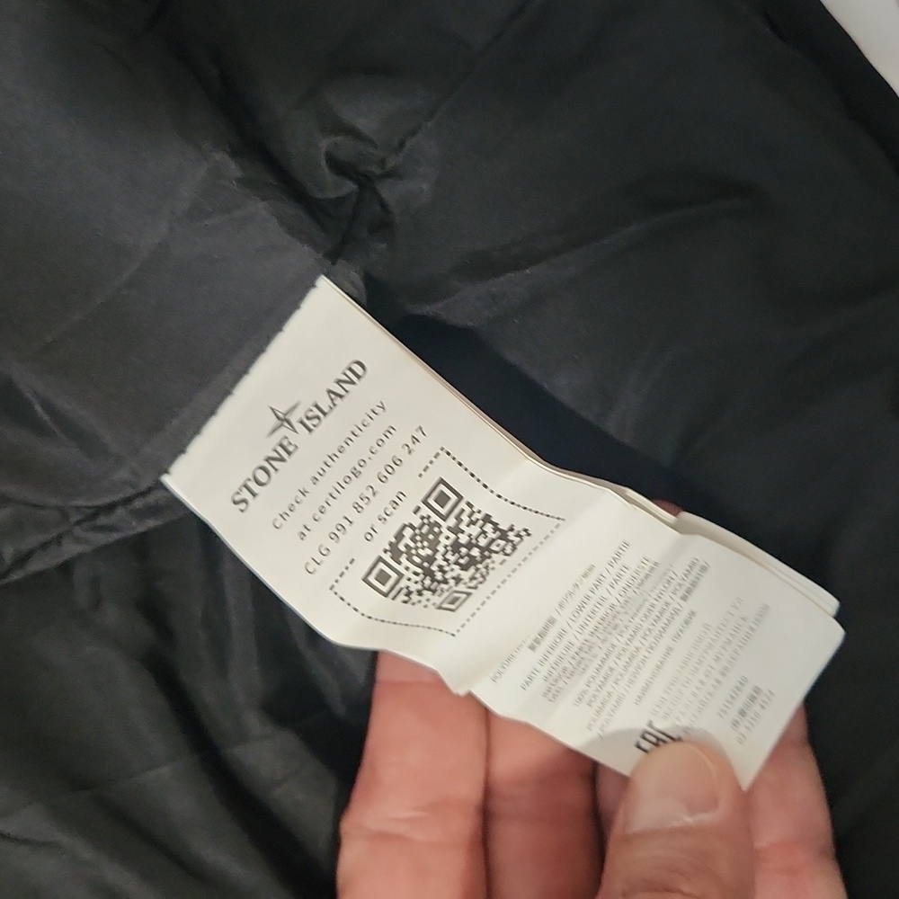 Stone Island Black and Gray Jacket - Picture 8 of 9